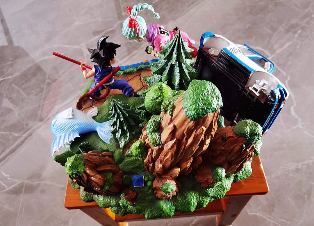 孫悟空＆ブルマ　ガレージキット