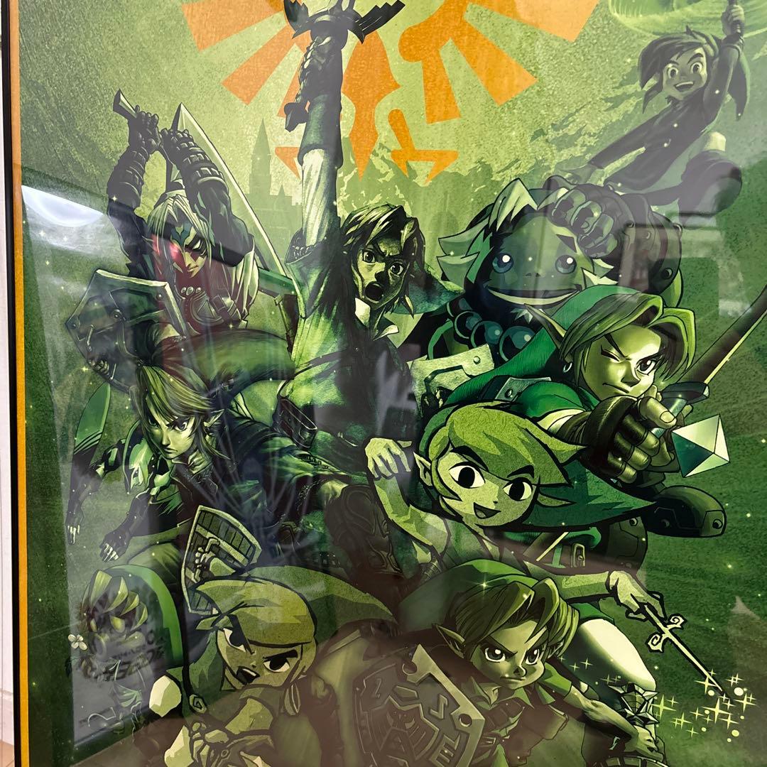 非売品】任天堂 ゼルダの伝説 歴代リンク 鬼神リンク B2 サイズ ポスター