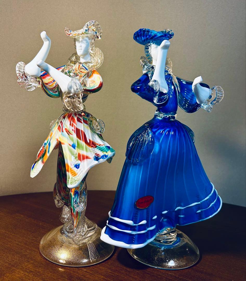 ベネチアンガラス人形