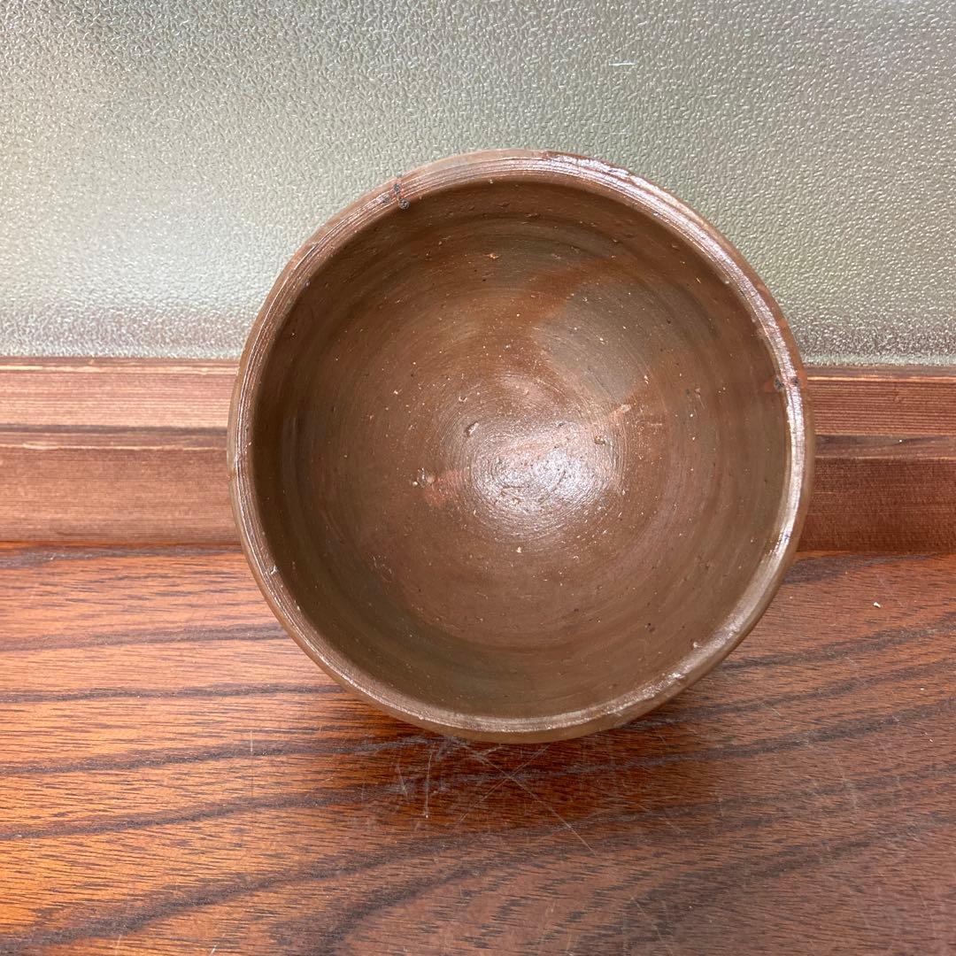 藤原啓作備前緋襷茶碗 人間国宝