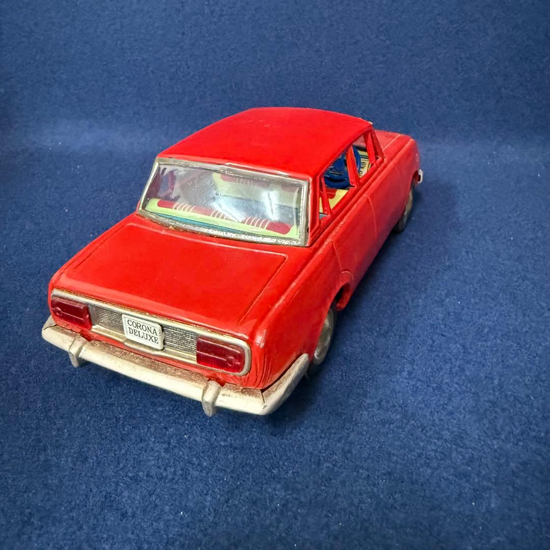 イチコー トヨペット コロナ デラックス ブリキ ミニカー フリクション 箱付き