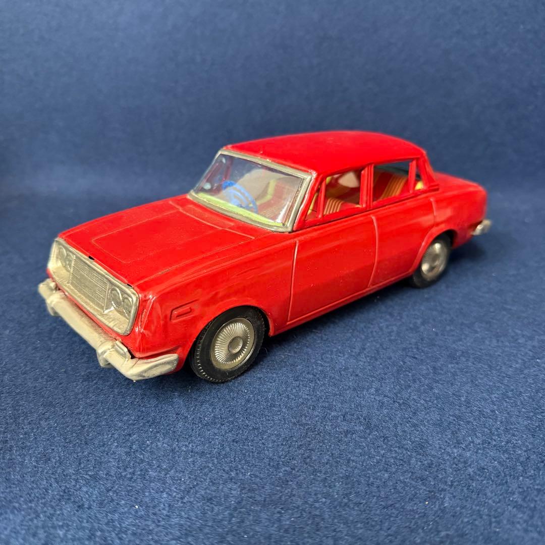 イチコー トヨペット コロナ デラックス ブリキ ミニカー フリクション 箱付き