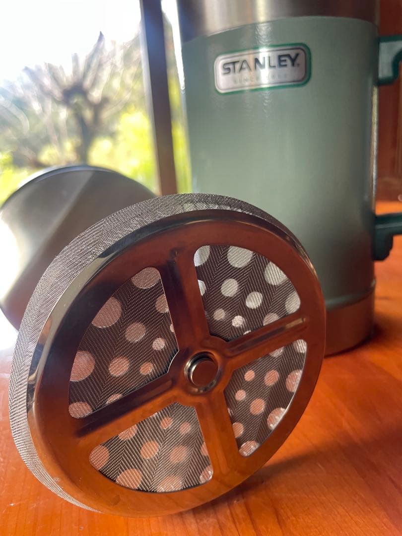 STANLEY 旧ロゴ フレンチプレス オリーブグリーン 1.4L