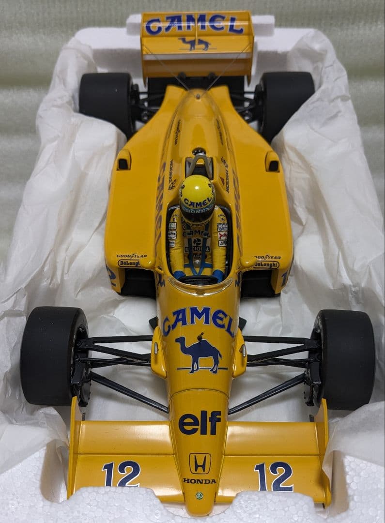 ミニチャンプス Lotus Honda 99T Ayrton Senna