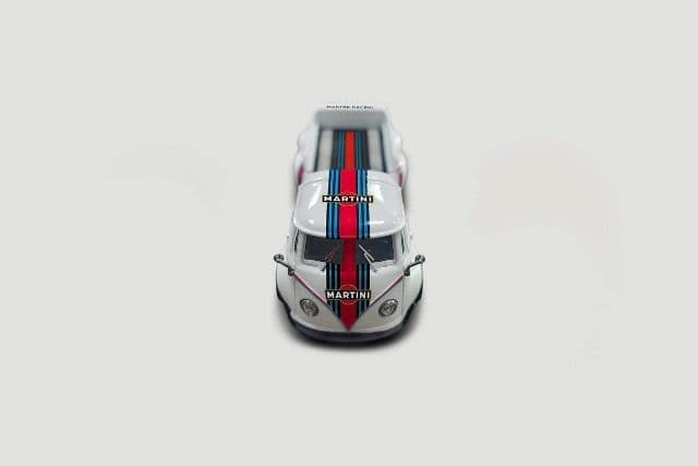 1/64 ワーゲン トレーラー キャリアカー MARTINI ランチア ラリー