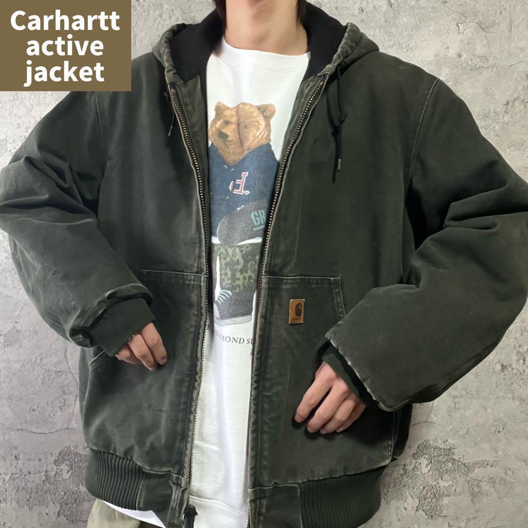 古着】carhartt アクティブジャケット 90s