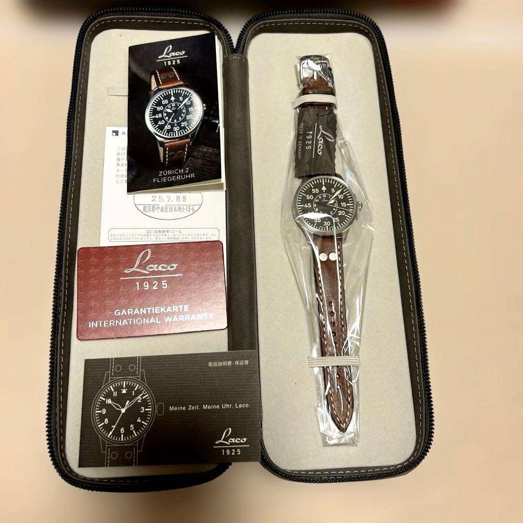 森*山様 Laco 腕時計　スイス製クォーツ (Ronda 505)