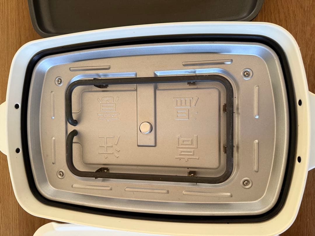 BRUNO グランデサイズ　ホットプレート　仕切り鍋　たこ焼きプレート