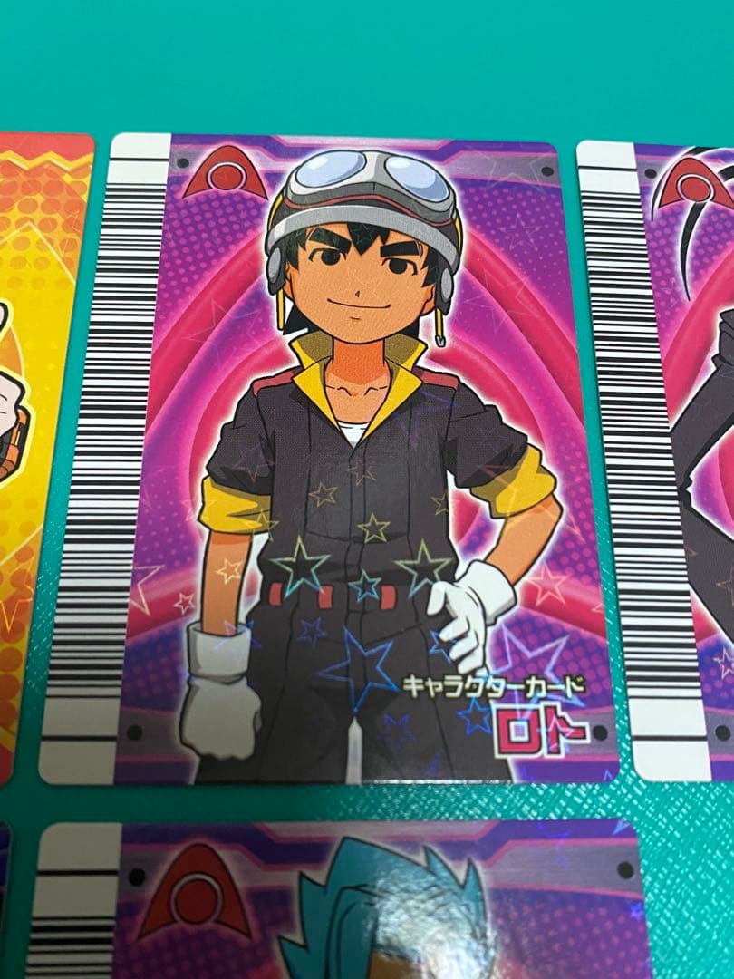 恐竜キングキャラクターカードミハサノーピスザッパー他合計７枚セット新品未使用