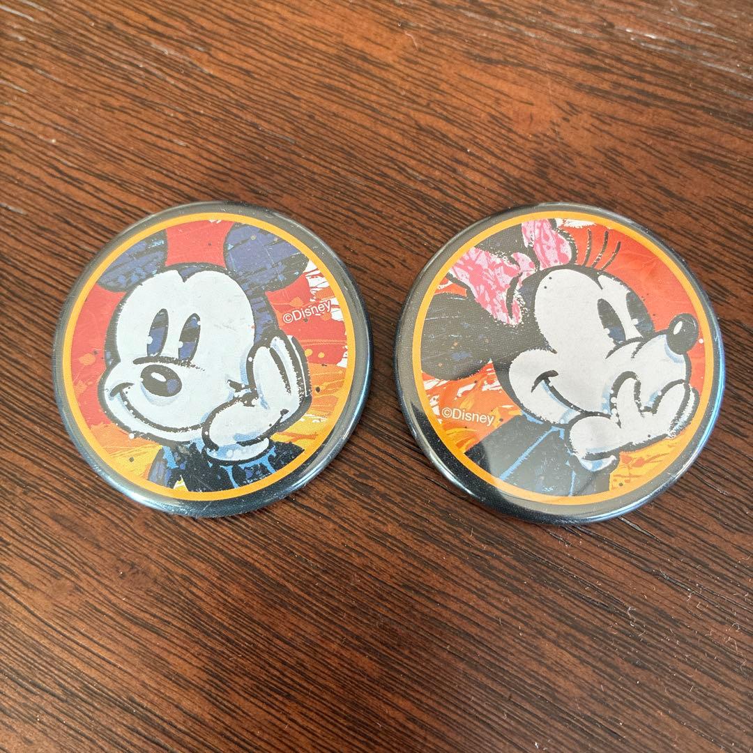 ミッキー・ミニー 缶バッジセット - メルカリ