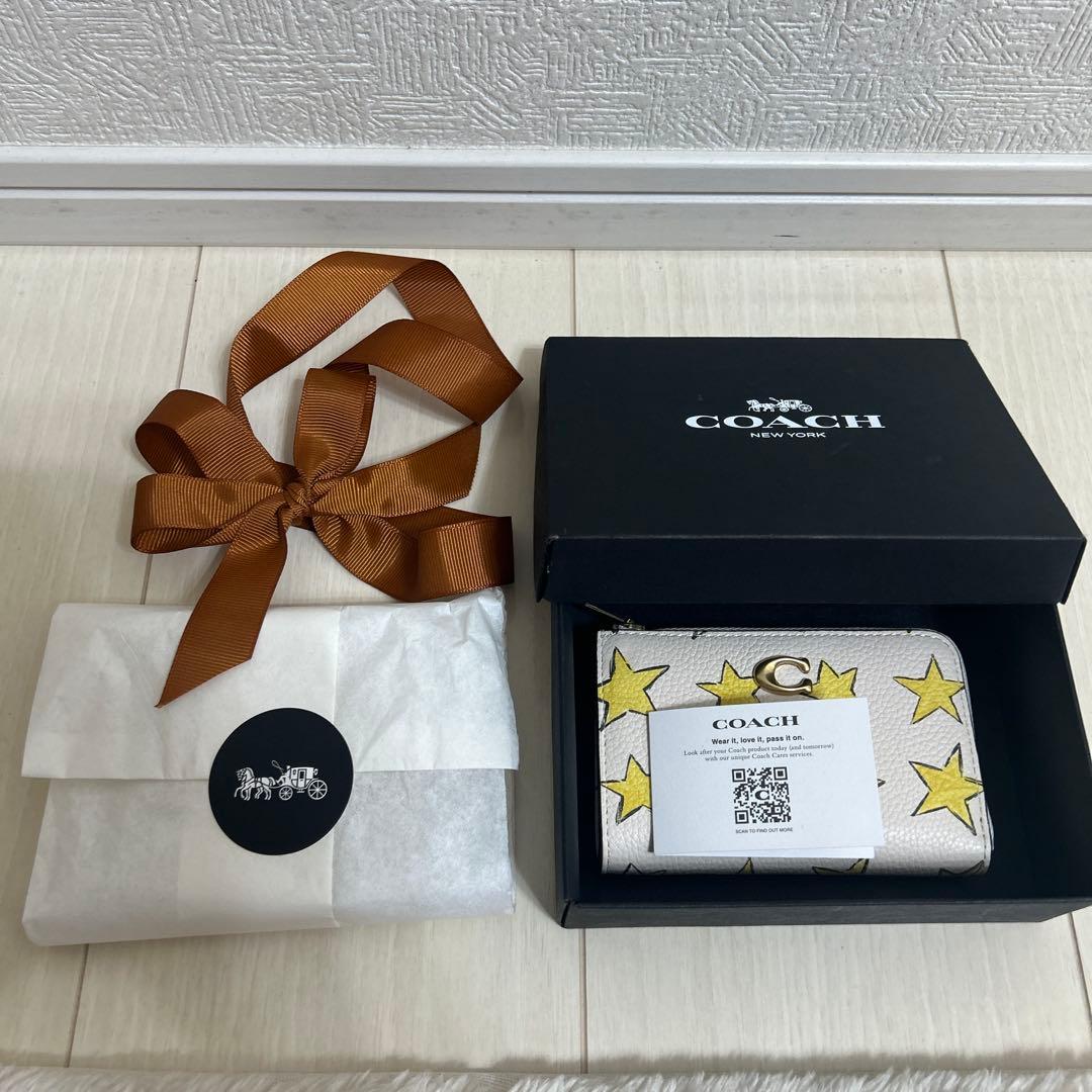 COACH 星柄 ケース　新品