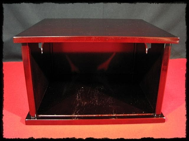 即中斎好 小袋棚 表千家 棚物 十三代 無盡宗左 分割