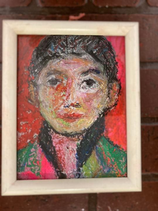 空飛ぶ画家糸川裕志の絵画 、ポップアートの人物画