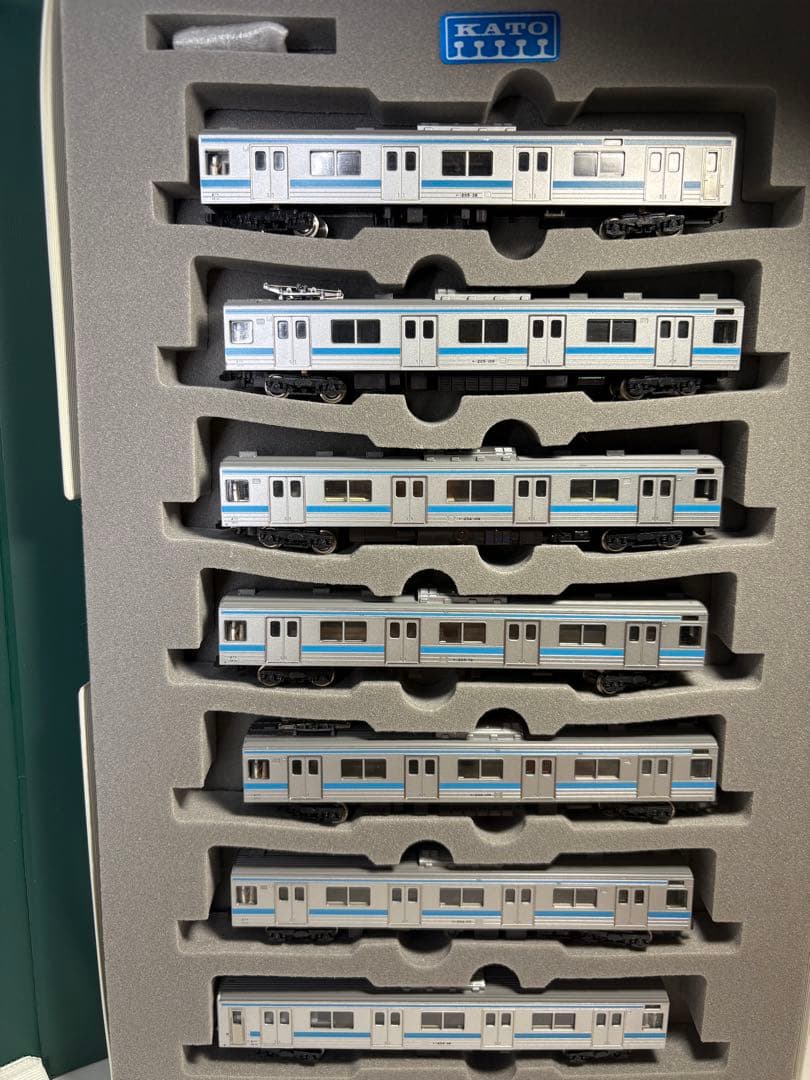 【KATO】Nゲージ 205系関西色 7両セット　室内灯組み込み済み