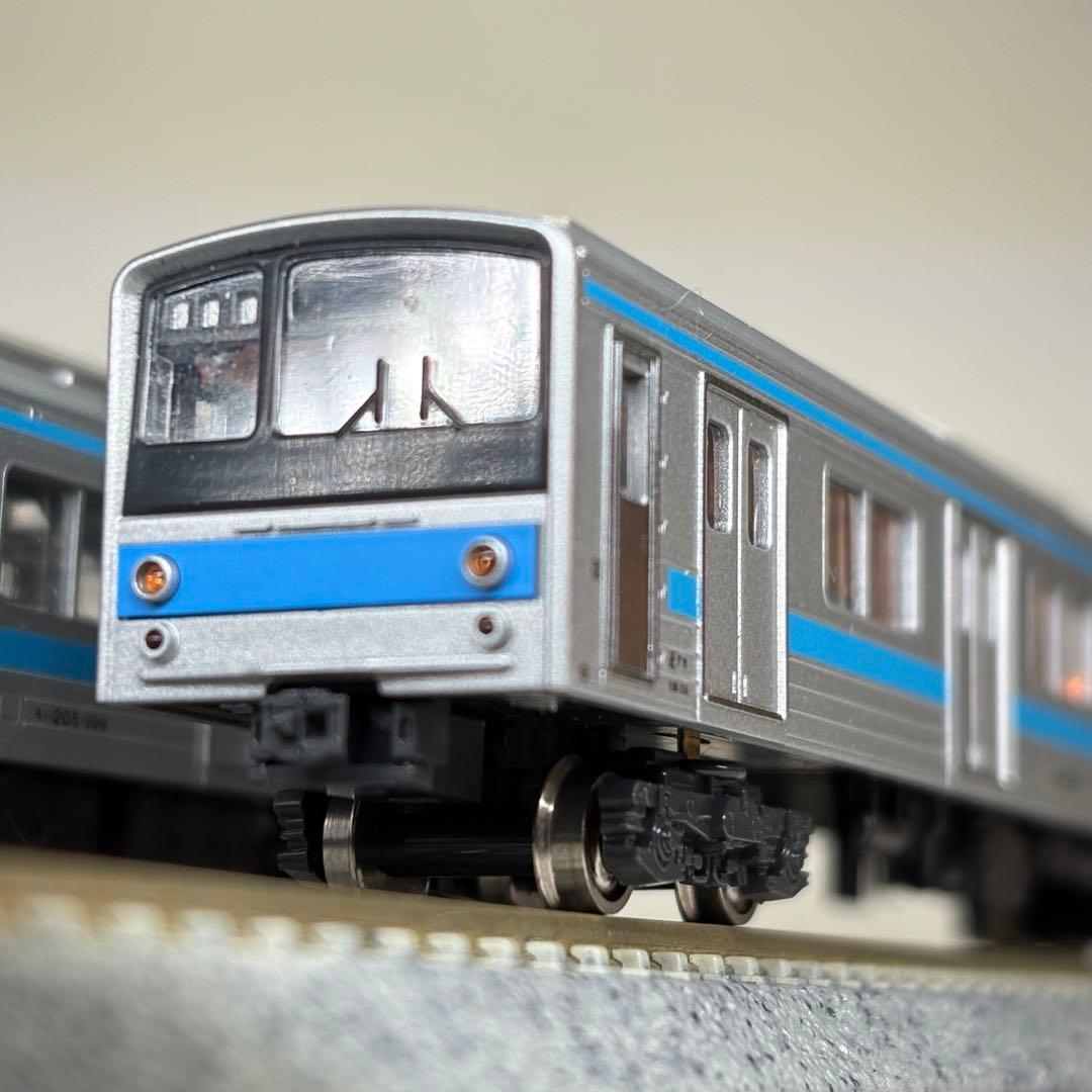 【KATO】Nゲージ 205系関西色 7両セット　室内灯組み込み済み
