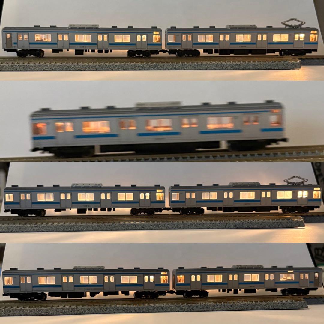 【KATO】Nゲージ 205系関西色 7両セット　室内灯組み込み済み