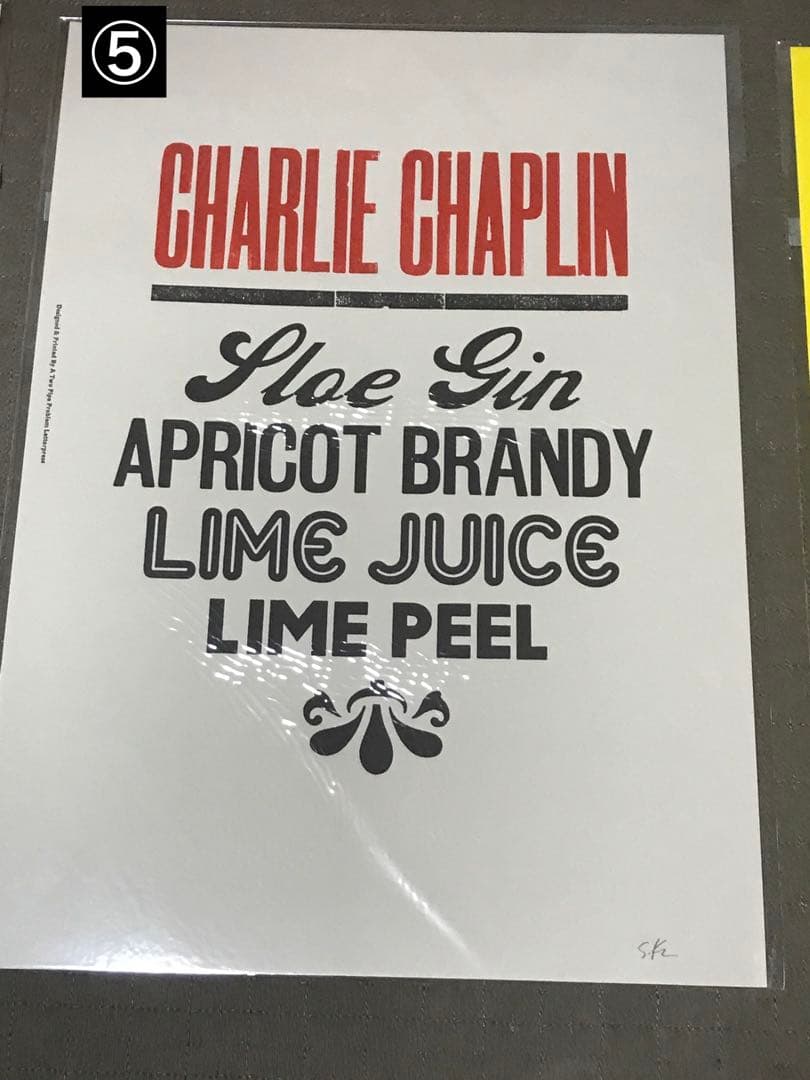 新品 2枚組 Stephen Kenny活版印刷 U.K. タイコグラフィー