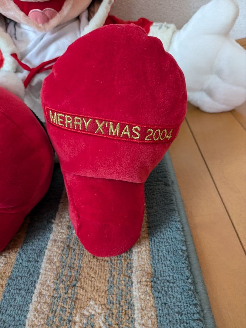 ミッキー ミニー ぬいぐるみ セット クリスマス 2004