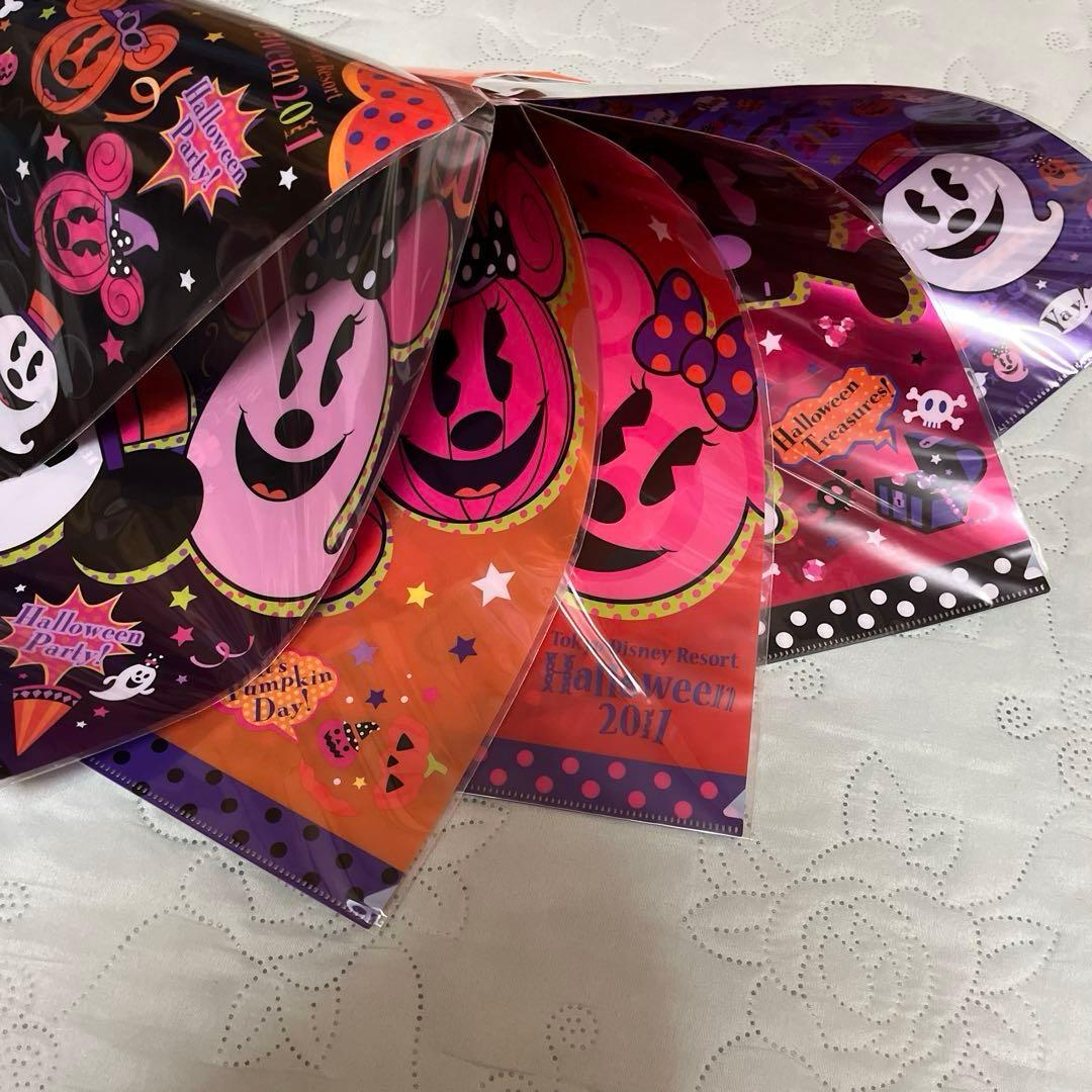 ディズニー クリアファイル(ディズニーランド&ディズニーシー)ハロウィン 21点