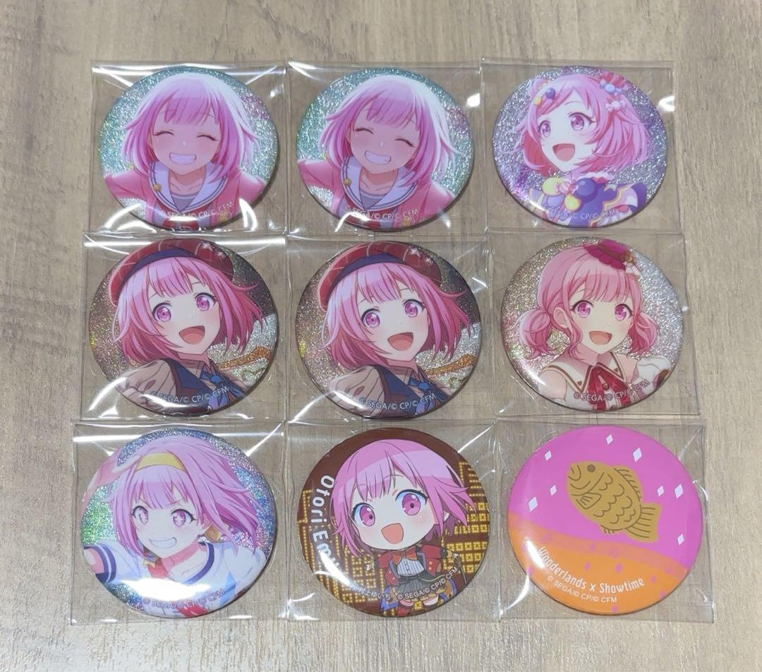 鳳えむ 缶バッジ 9点