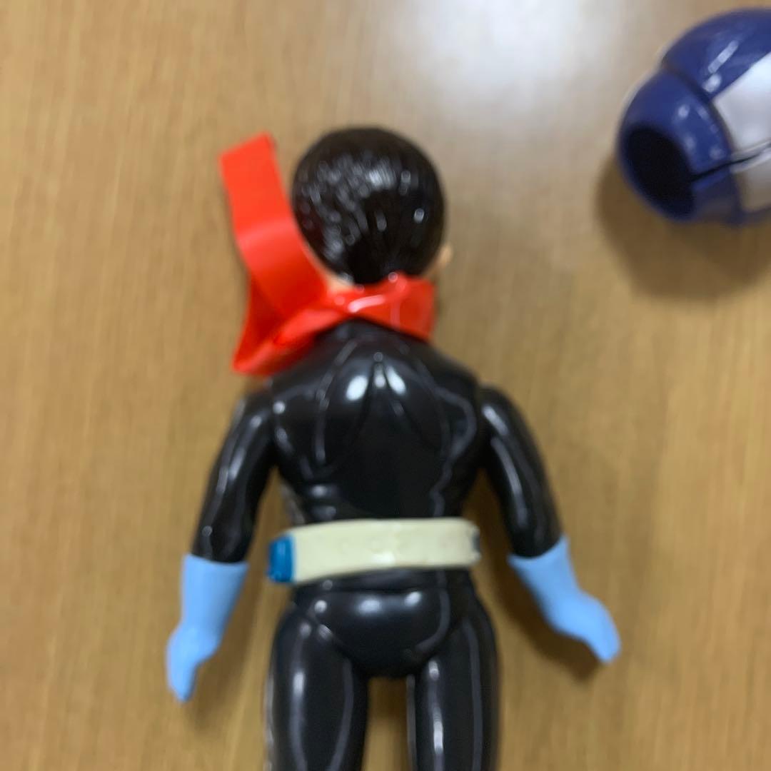 当時物！　仮面ライダー1号　面取りソフビ