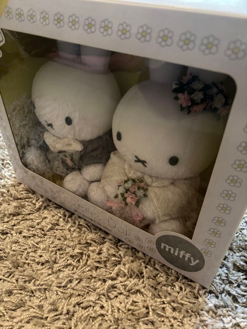 新品無使用miffy ウェディングドール