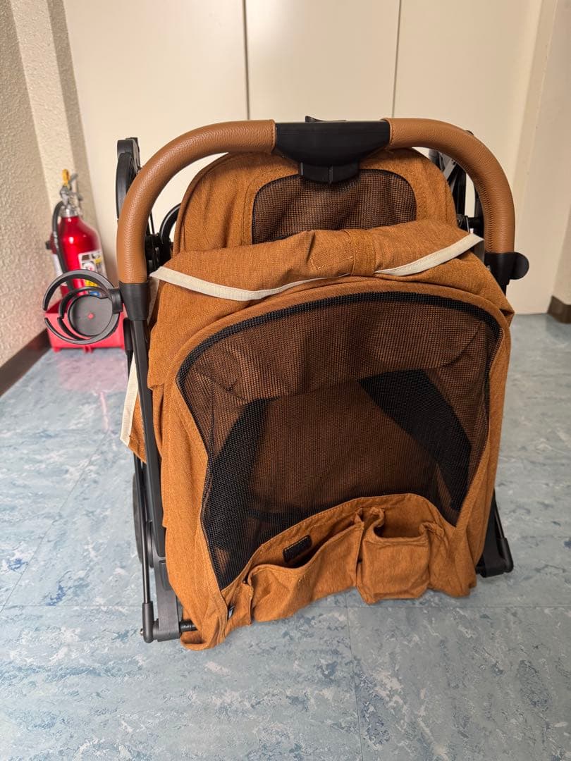 smooca コンパクト ペットカート ライトブラウン