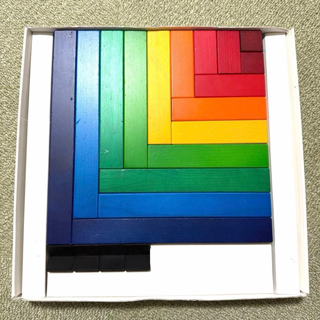 アングーラ 知育玩具 スイス NEAF社 アングーラ Angular 箱付 組立例