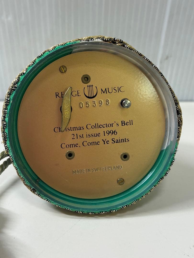 Reuge リュージュ クリスマスコレクターズ オルゴールベル 4個セット売り