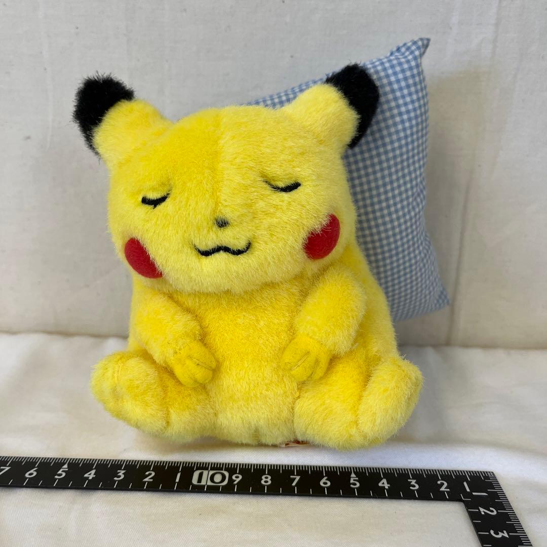 TOMY ポケットモンスター ピカチュウ ぬいぐるみ おやすみ1998枕