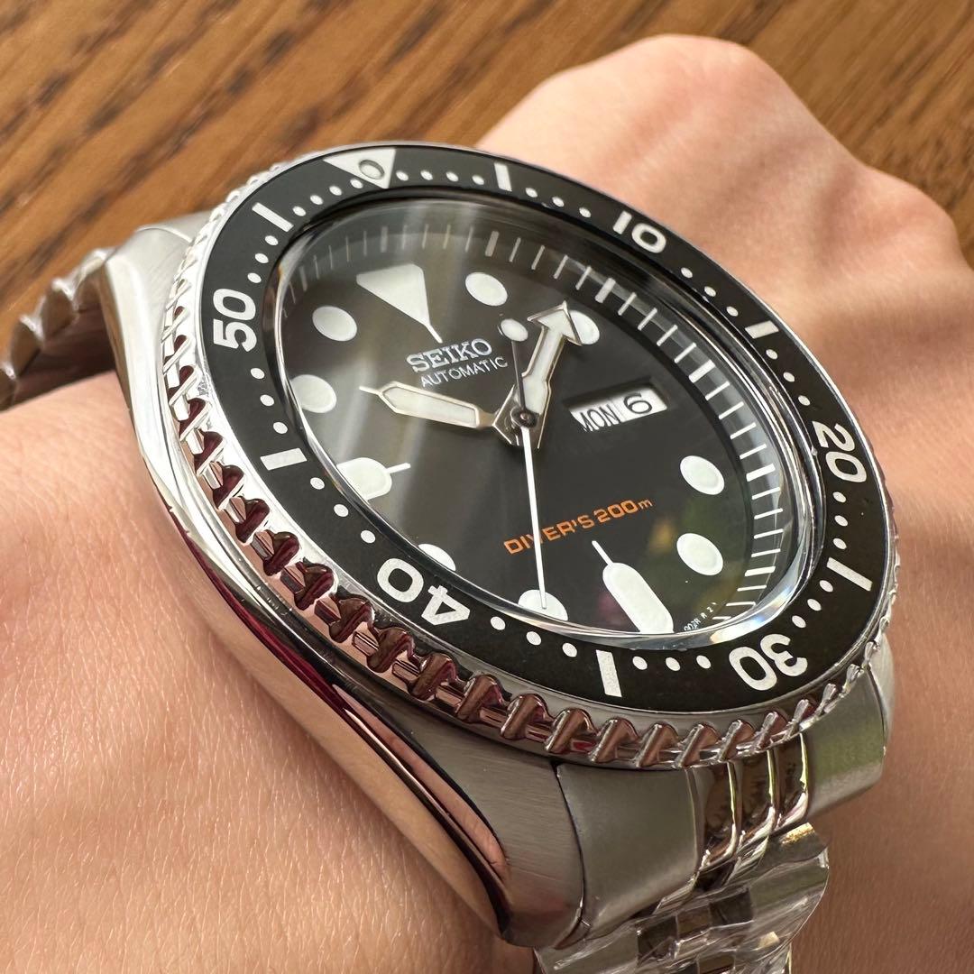 【精度良好・極美品】SEIKO SKX007 7S26-0020 ブラックボーイ