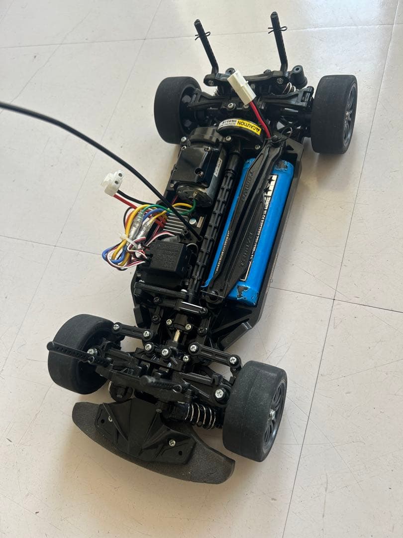 タミヤ TT02シャシ　実働　外装アリ m.dora