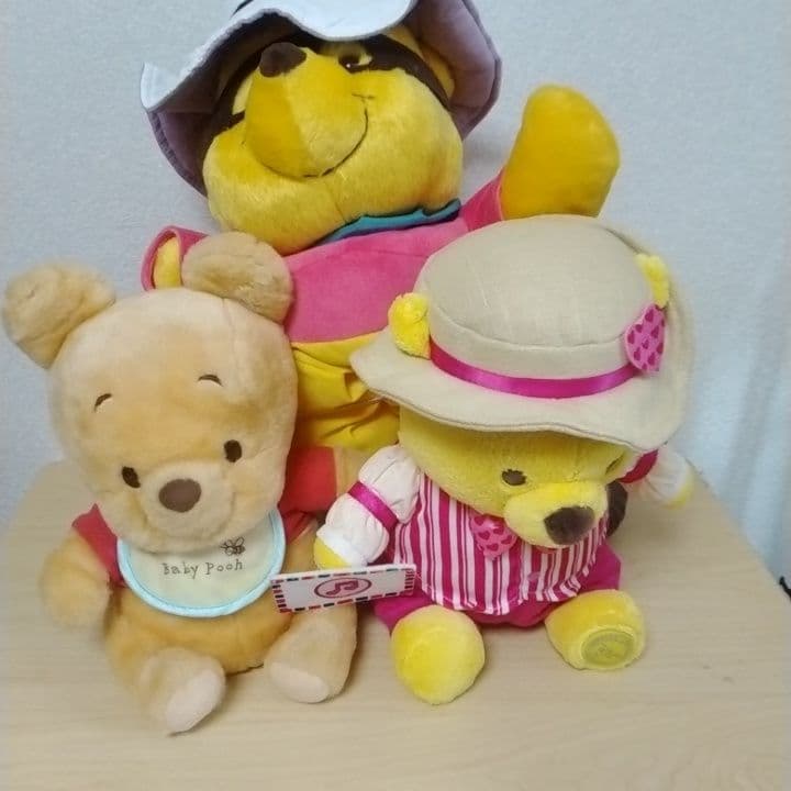 くまのプーさんぬいぐるみ　まとめ売り27点パペット ストア多数レトロアミューズ