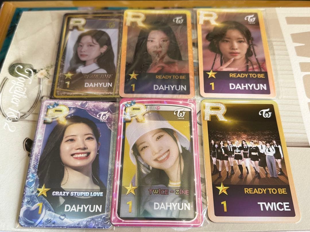 twice ssjyp ダヒョン TWICE SSJYP SUPERSTAR IN TOKYO AKIHABARA JYPNATION PHOTO CARD