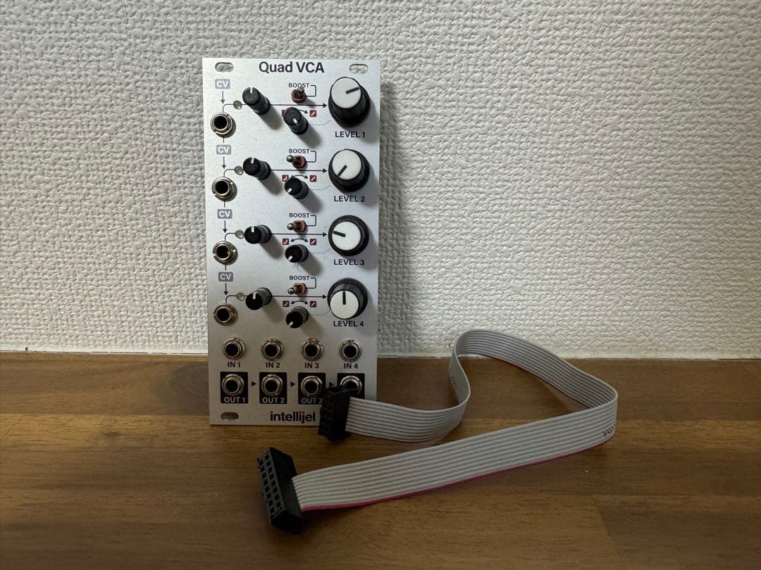Intellijel / Quad VCA モジュラーシンセ ユーロラック 格安