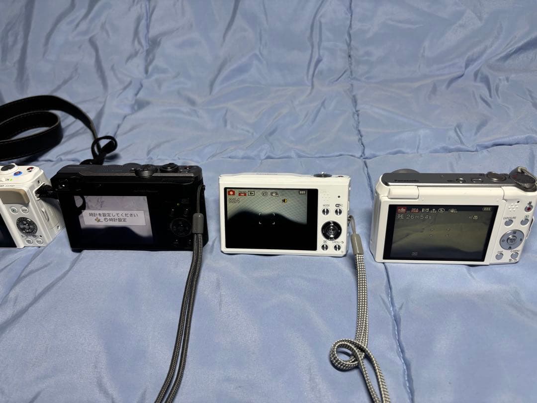 早いもの勝ち】全Panasonic、デジカメ×6+Power zoom