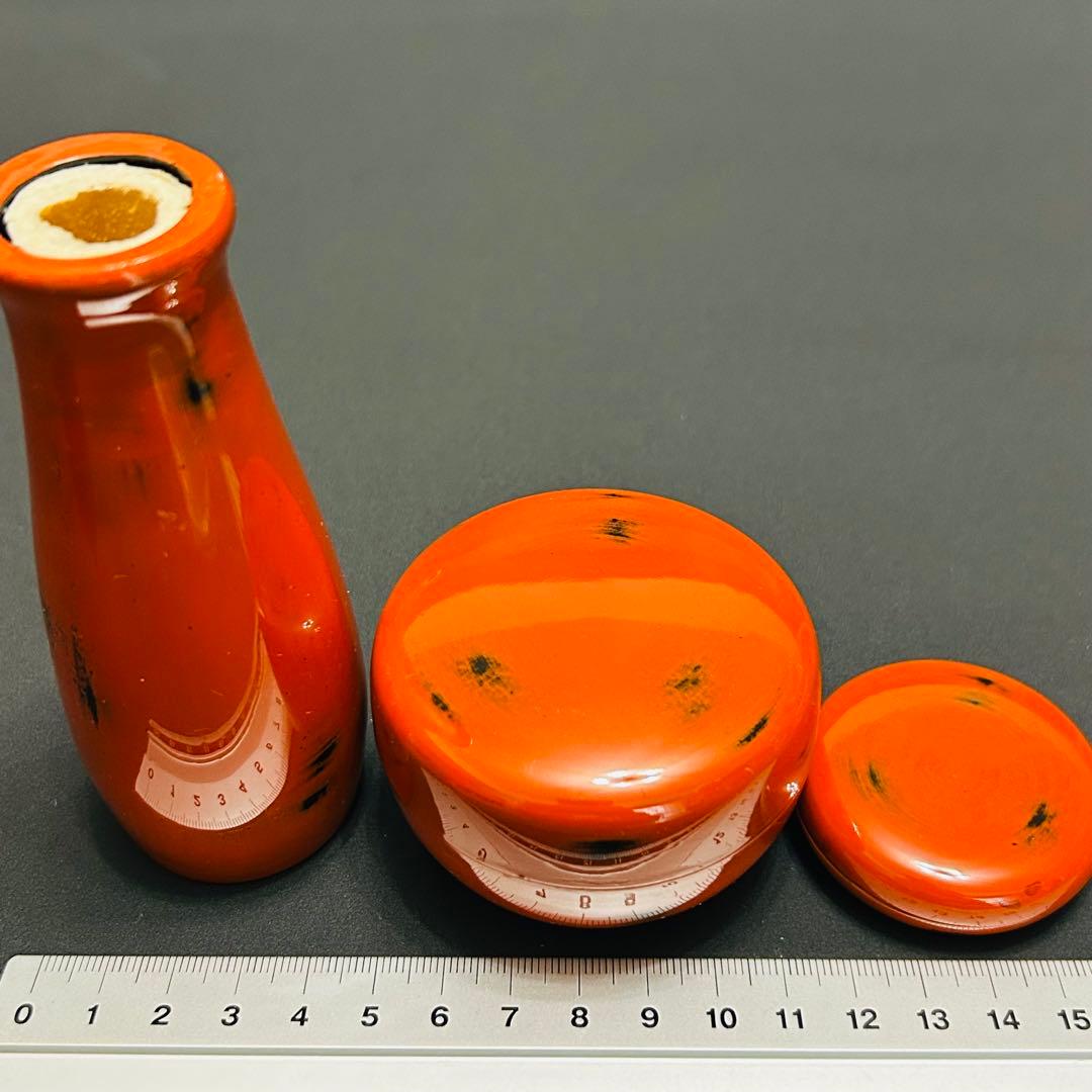 茶道具セット 利休茶箱 鎌倉彫 香合 茶巾筒 茶筅筒 鎌倉彫 根来塗