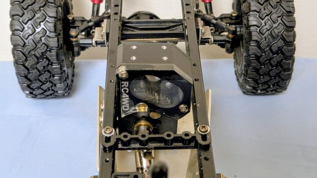 あ*ん様 製作途中 FJ40クローラー タミヤシャシー メカレス