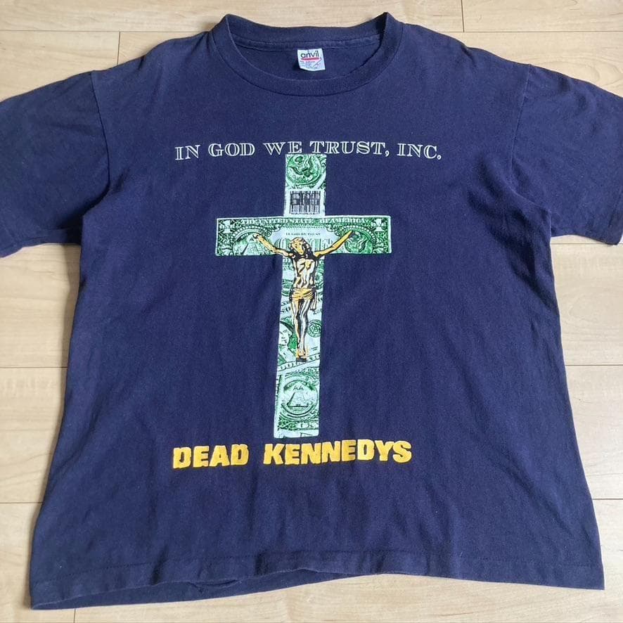 90s デッドケネディース ビンテージバンドTシャツ 野村訓市ブラック