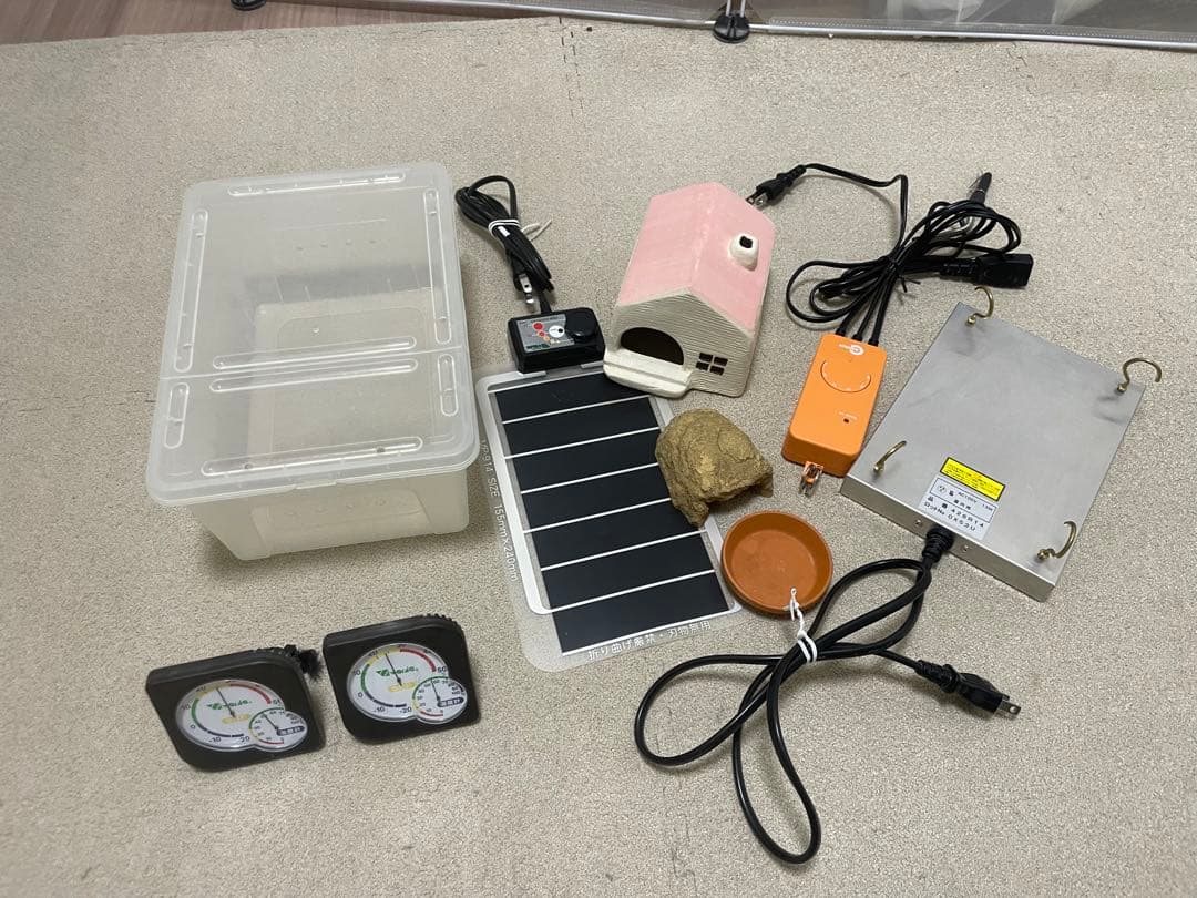 爬虫類飼育セット 19000円相当　ヒーターセット 温度調整機能付き レオパ 爬虫類飼育セット 19000円相当 ヒーターセット 温度調整機能付き