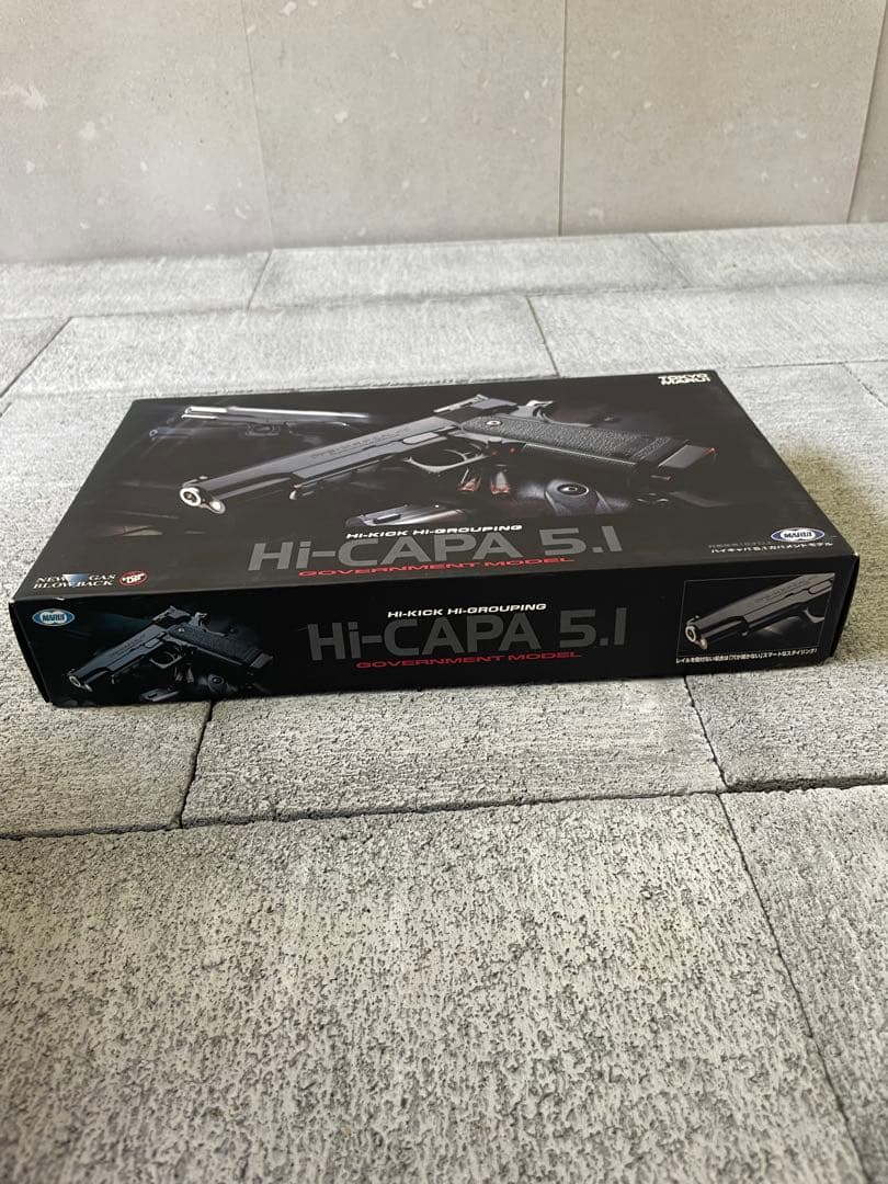 【新品未使用】東京マルイハイキャパ5.1 ガバメントモデルガス　ブローバック