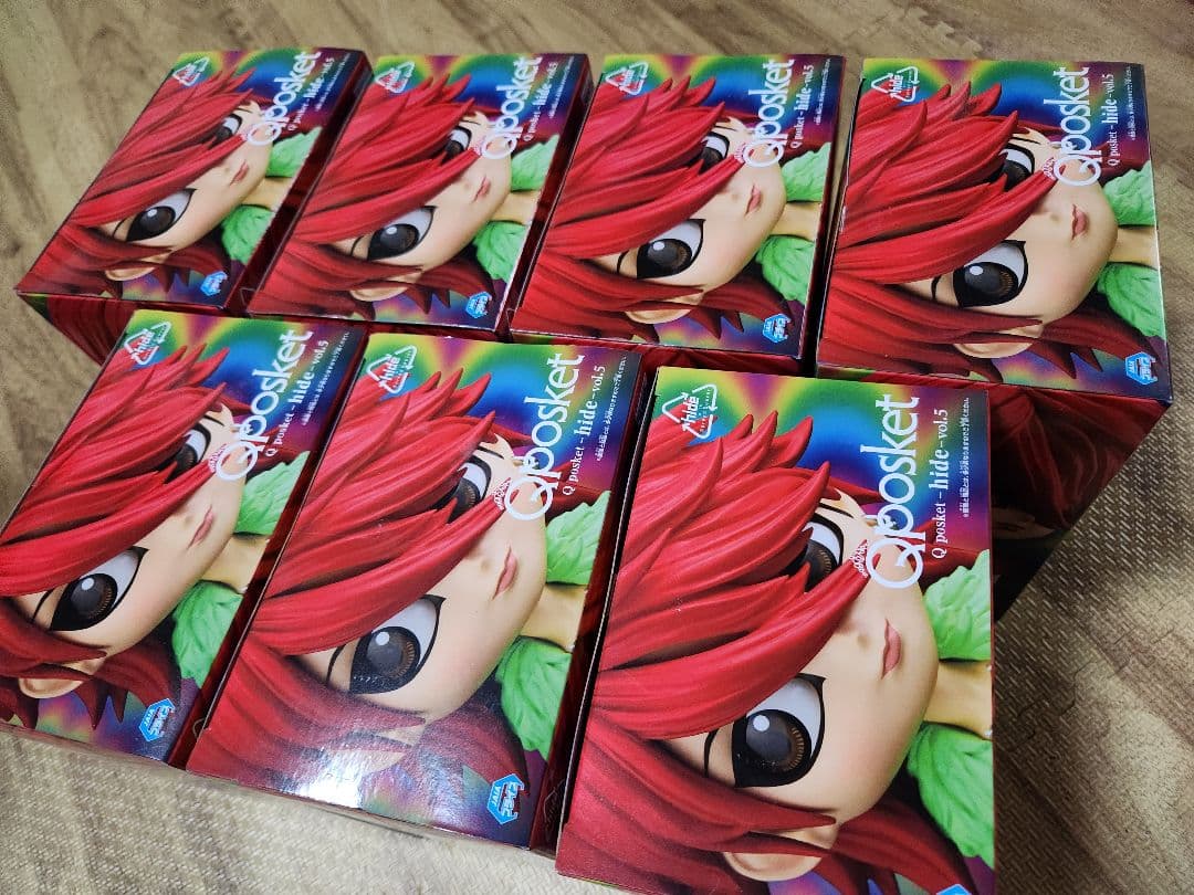 hide Qposket フィギュア　３2個まとめ　ノーマルカラー　メタリック