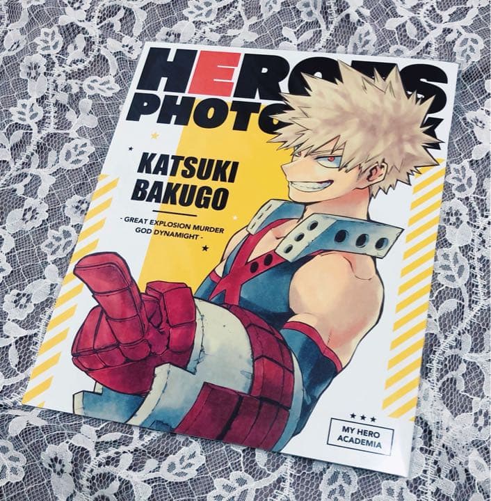 ヒロアカ 爆豪勝己 かっちゃん ヒーローズフォトブック ヒロアカ展