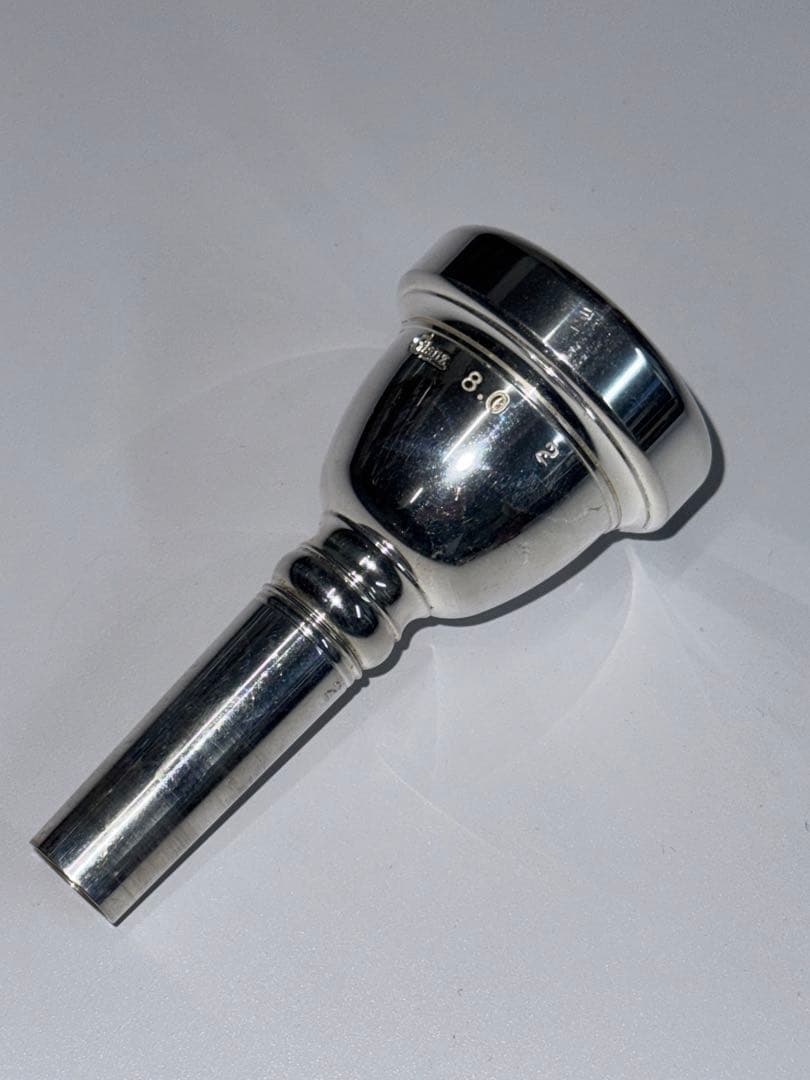 【最終値下げ美品】Glandz バストロンボーンマウスピース 8.0-2