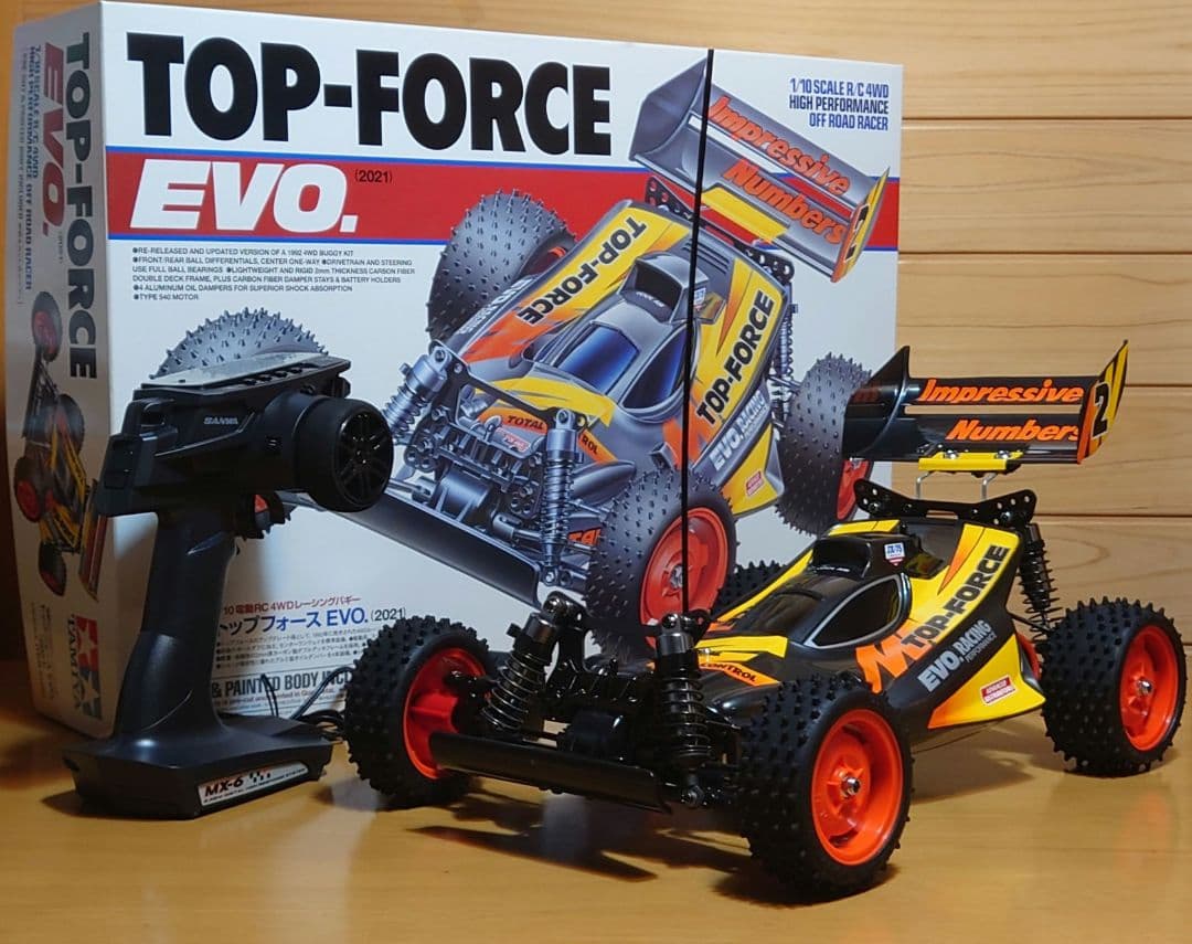 トップフォースEVO.2021エボリューションサンワプロポバッテリーセット完成品