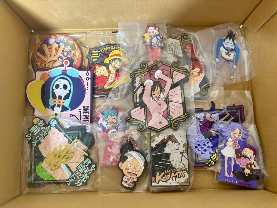 ワンピース　ラバーストラップ　シール　アクリルスタンド　まとめ売り　一番くじ