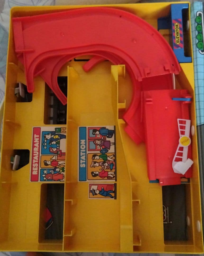 トミカ ミニカー 駐車場マット付き TOMICA 平成レトロ