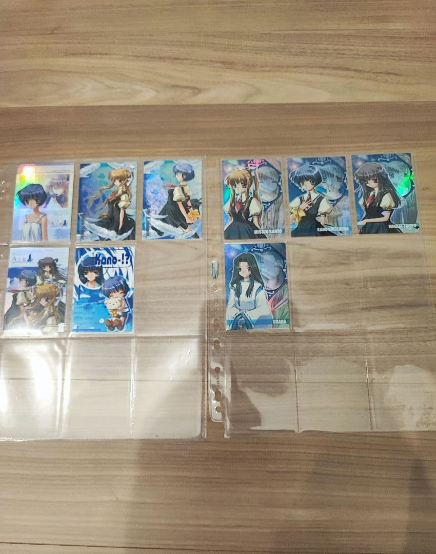 AIR　 kanon　kyeトレーディングカード　バインダー