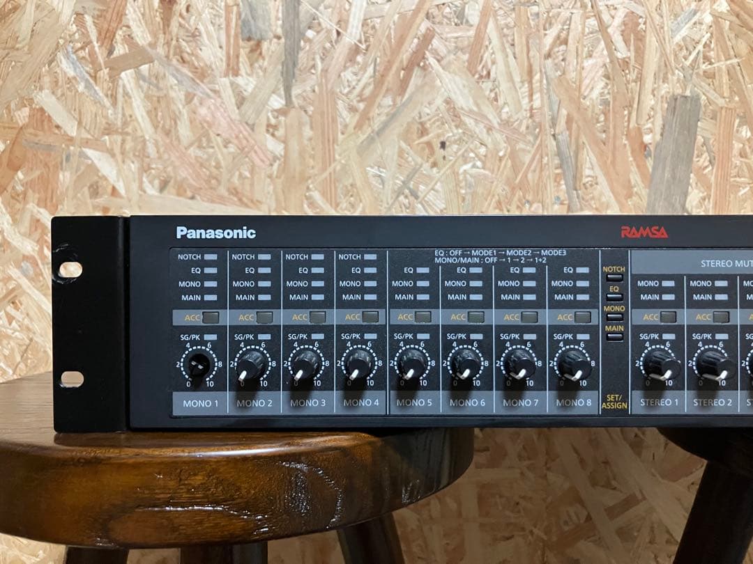 美品　Panasonic WR-DX002 デジタルオーディオミキサー