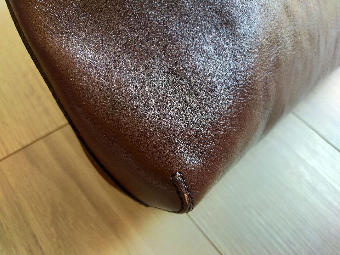 美品HIROFU ヒロフ　ワンショルダー　レザーバッグブラウン系